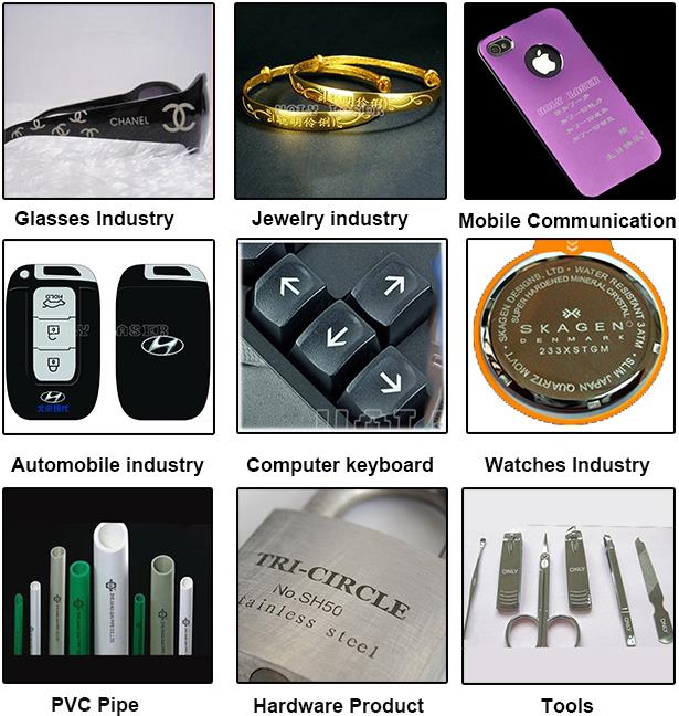 fiber laser marking sample